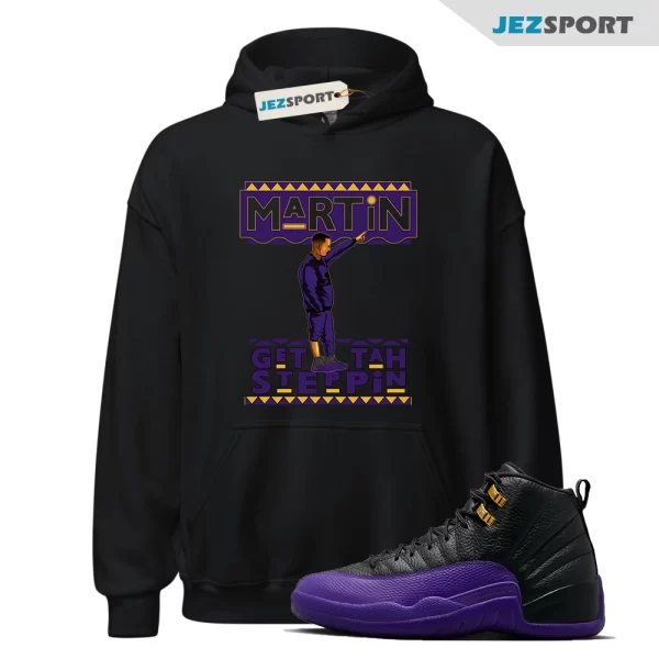 Hoodie to match the Jordan 12 Field Purple Hoodie For Men, Matching Sneaker Hoodie