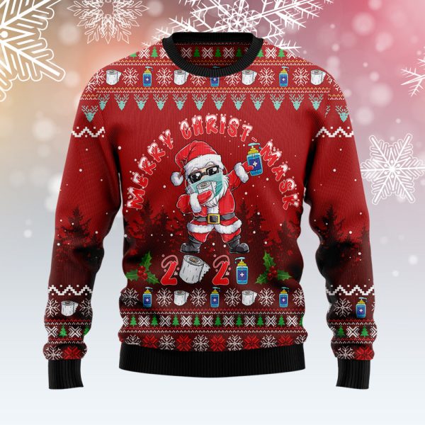 Santa Christmas Santa Dabbing Ugly Christmas Sweater Jezsport.com