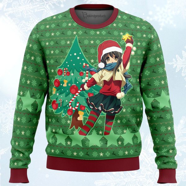 Clannad Wish Upon a Star This Christmas Ugly Christmas Sweater For Men & Women Christmas Gift Sweater Jezsport.com