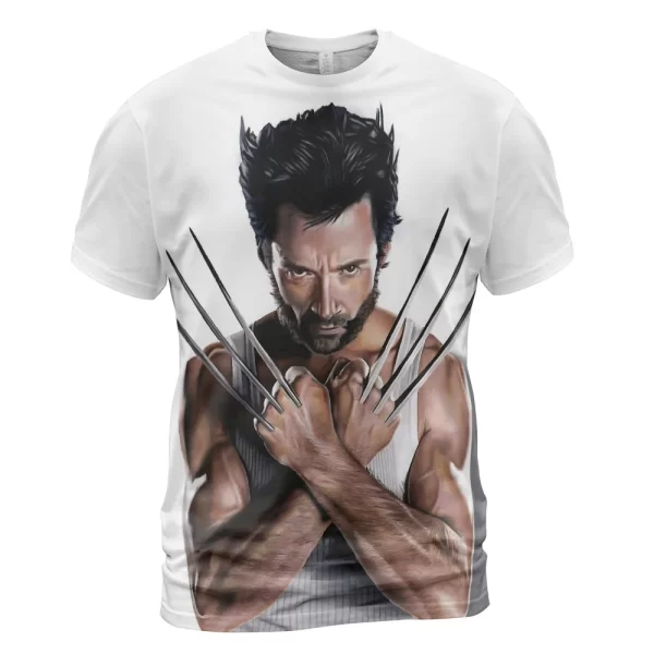 Logan Drawing Wolverine Shirt, Marvel Shirt For Men And Women, Super Hero Shirt