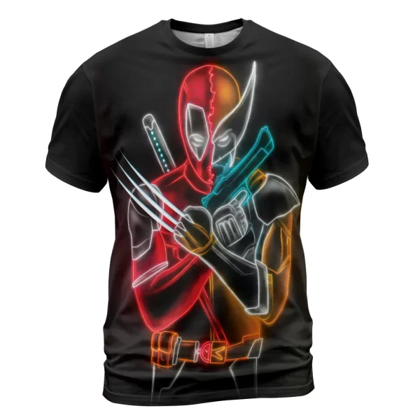 Deadpool And Wolverine Shirt, Marvel Shirt For Men And Women, Super Hero Shirt