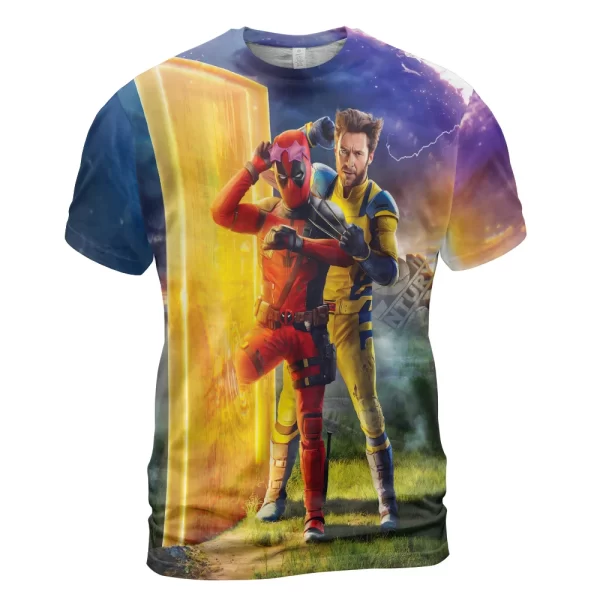 Deadpool And Wolverine Shirt, Marvel Shirt For Men And Women, Super Hero Shirt