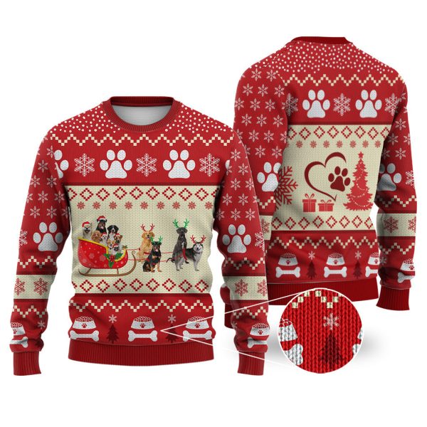 Dog Reindeer Christmas Sweater Christmas Best Gift For Christmas Jezsport.com