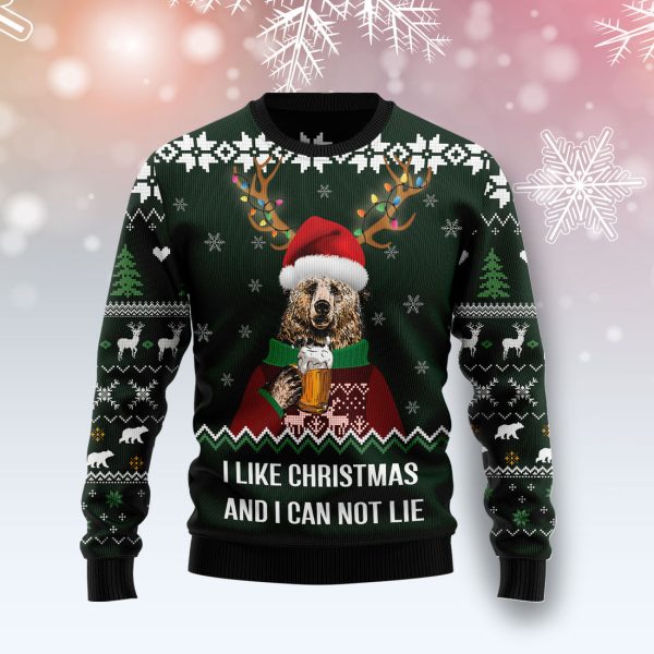 I Like Christmas And I Can Not Lie Ugly Christmas Sweater , Christmas Gift Jezsport.com