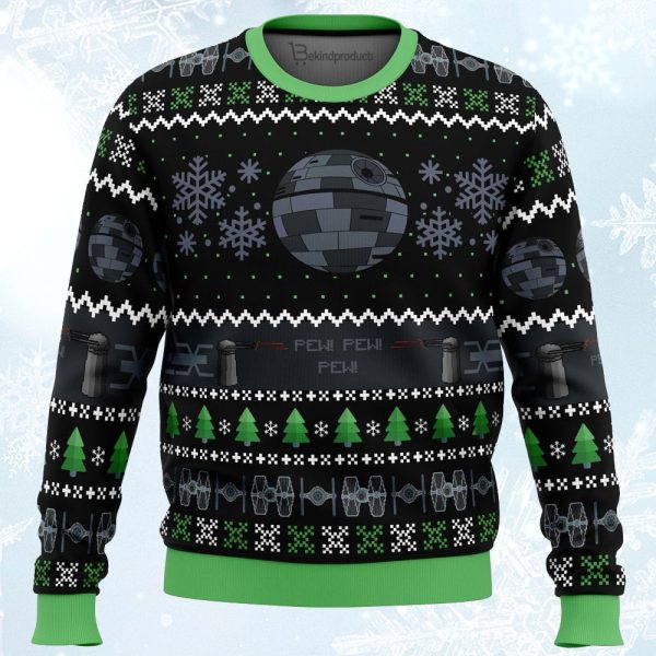 Imperial Death Star Ugly Christmas Sweater For Men & Women Christmas Gift Sweater Jezsport.com