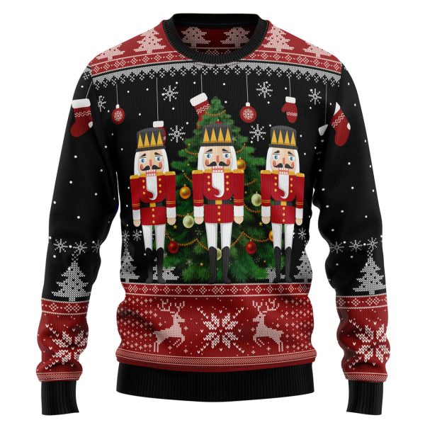 Nutcracker Christmas Tree Ugly Christmas Sweater , Christmas Gift Jezsport.com