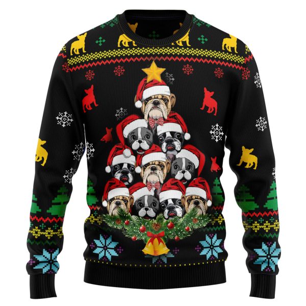 French Bulldog Ugly Christmas Sweater , Christmas Gift Jezsport.com