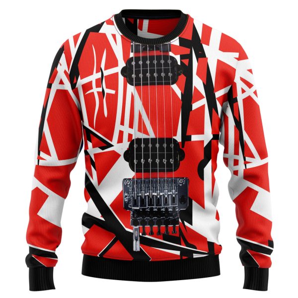 Guitar Ugly Christmas Sweater Jezsport.com