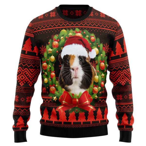 Cute Guinea Pig Ugly Christmas Sweater Jezsport.com