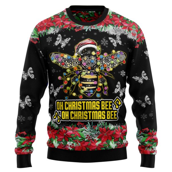 Oh Christmas Bee Oh Christmas Bee Ugly Christmas Sweater Jezsport.com