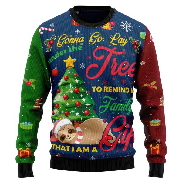 Sloth Gift Ugly Christmas Sweater , Christmas Gift Jezsport.com