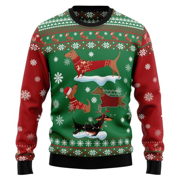 Snow Day Ugly Christmas Sweater For Men & Women Christmas Gift Sweater Jezsport.com