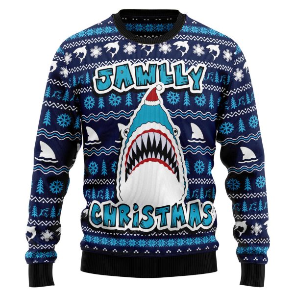 Shark Jawlly Christmas Ugly Christmas Sweater , Christmas Gift Jezsport.com