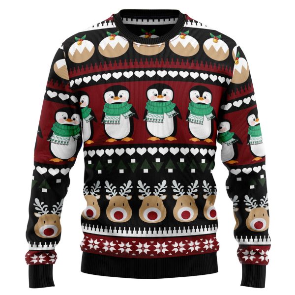 Penguin Group Ugly Christmas Sweater , Christmas Gift Jezsport.com