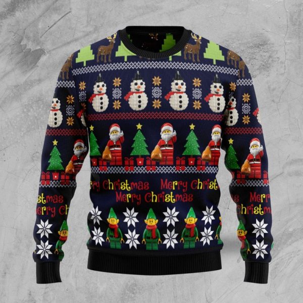 Lego Awesome Ugly Christmas Sweater For Men & Women Christmas Gift Sweater Jezsport.com