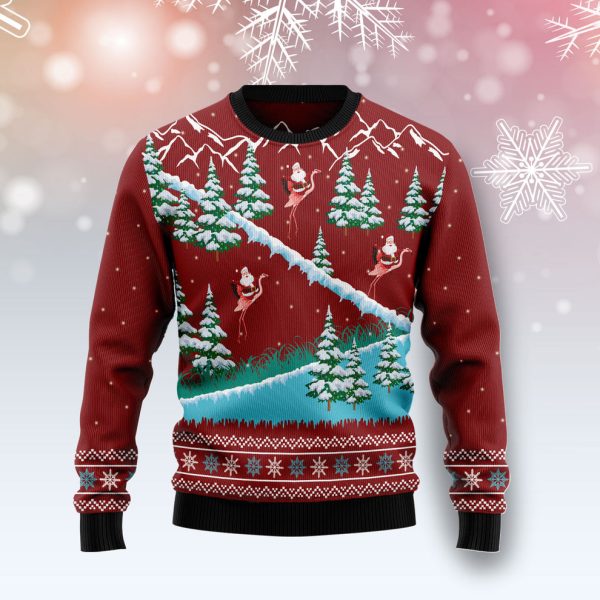 Beautiful Flamingo Ugly Christmas Sweater, Christmas Gift Jezsport.com