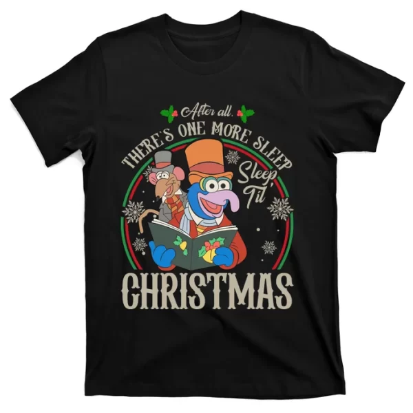 After All Theres One More Sleep Sleep Til Christmas Kermit The Frog T Shirt For Men, Christmas Shirt For Girl Jezsport.com