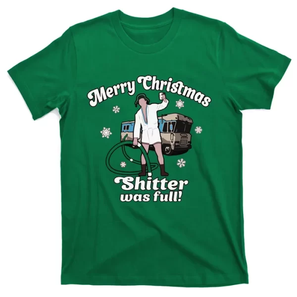 Funny Christmas Vacation Merry Christmas Shitters Full Christmas T Shirt For Men, Christmas Shirt For Girl Jezsport.com