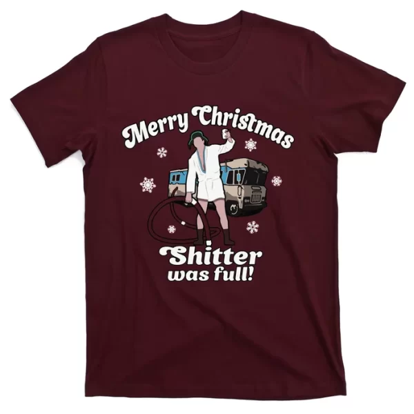 Funny Christmas Vacation Merry Christmas Shitters Full Christmas T Shirt For Men, Christmas Shirt For Girl Jezsport.com