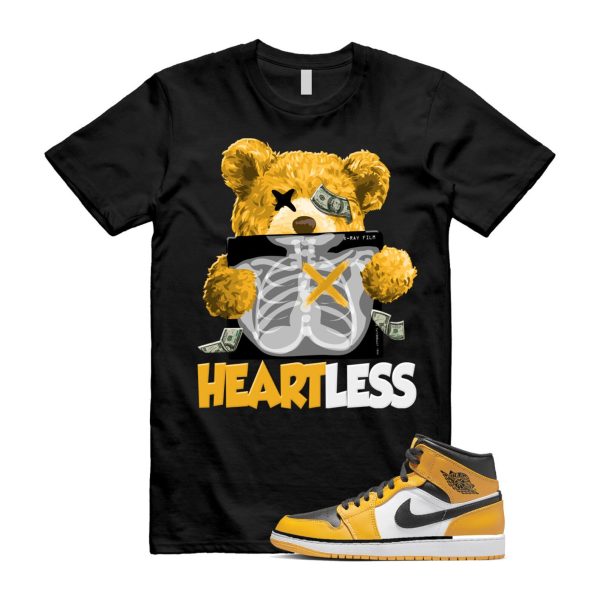 HEART T Shirt to match 1 Mid Reverse Yellow Taxi University Gold Pollen 95 Sunflower 19 ,554724-701 Jezsport.com