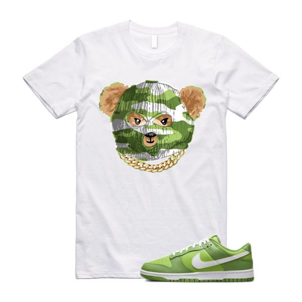 SKI T Shirt to match Chlorophyll GS Vivid Green St Patricks Day Dunk Low ,DH9765-301 Jezsport.com