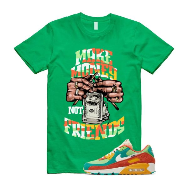 MM T Shirt to match Roma Mean Green Orange Pollen SE Sail ARC Air Max Running Club 90 Jezsport.com