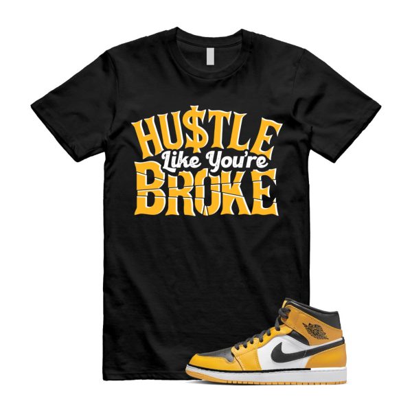 BROKE T Shirt to match 1 Mid Reverse Yellow Taxi University Gold Pollen 95 Sunflower 19 ,554724-701 Jezsport.com