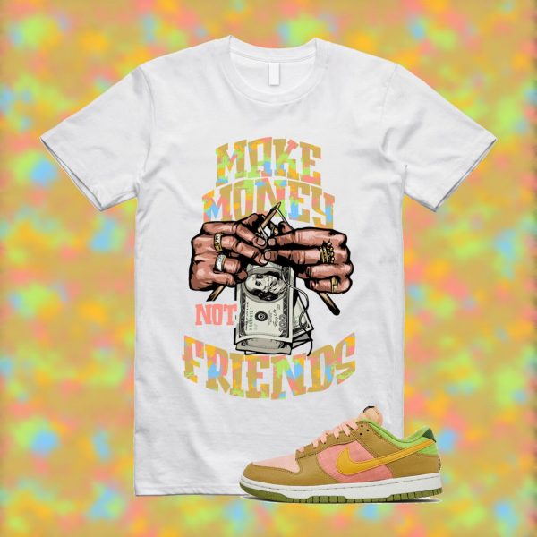 MMNF T Shirt to match Dunk Low Sun Club Arctic Orange Force 1 07 LV8 Sanded Gold ,DM0583-800 Jezsport.com