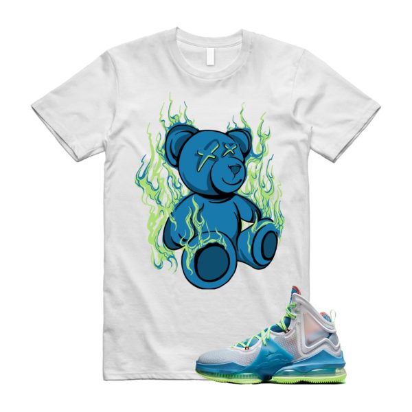 LIT T Shirt to match Lebron 19 Dutch Blue Pomegranate Lime Glow Green Neon ,DC9339-400/DC9341-400 Jezsport.com