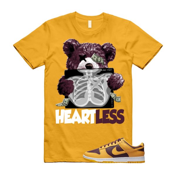 Dunk Arizona Maroon Yellow University Gold State Washington White Deep Low T Shirt Match HEART ,DD1391-702 Jezsport.com