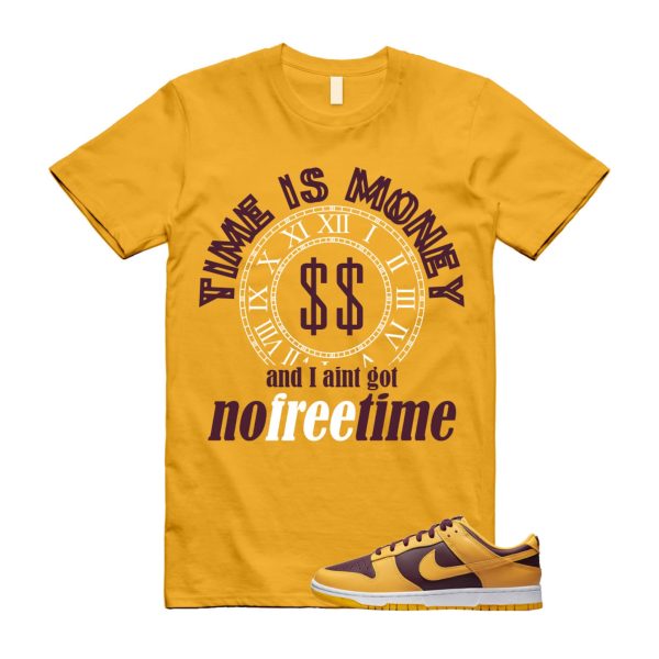 Dunk Arizona Maroon Yellow University Gold State Washington White Deep Low T Shirt Match FREE TIME Jezsport.com