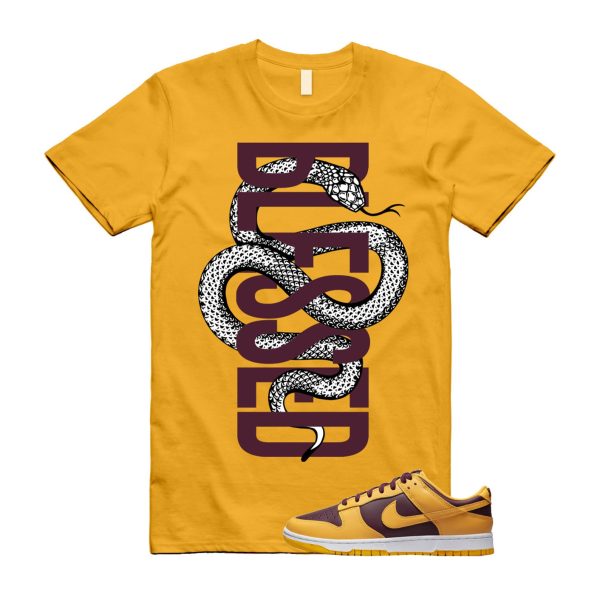 Dunk Arizona Maroon Yellow University Gold State Washington White Deep Low T Shirt Match SNAKEBLS ,DD1391-702 Jezsport.com