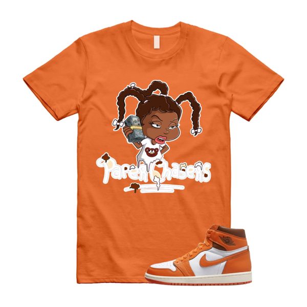 PC T Shirt to match 1 High OG Starfish Cacao Orange Sail Star Fish Brown 4 Wow Jezsport.com