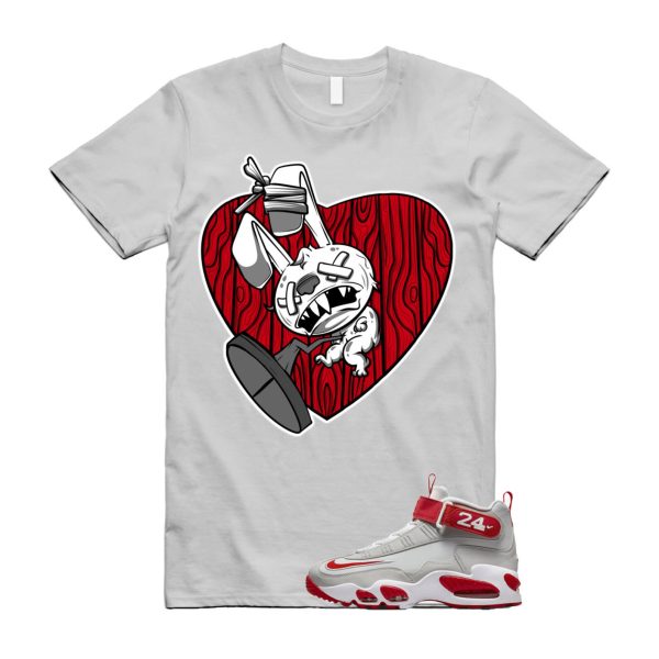 NAILHRT T Shirt to match N Air Griffey Max 1 Cincinnati Reds Pure Platinum University White ,FD1025-043 Jezsport.com