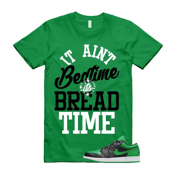 BT T Shirt to match Air J 1 Low Lucky Green Black White ,553558-065 Jezsport.com