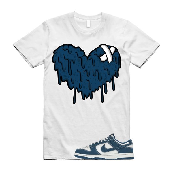 DRHRT T Shirt to match N Dunk Low Industrial Blue Sashiko Summit White Japan ,DV0834-101 Jezsport.com