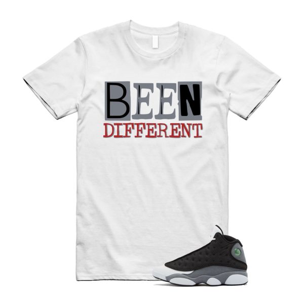 BEEN T Shirt to match Air J 13 Retro Black Flint Grey University Red White ,DJ5982-060 Jezsport.com