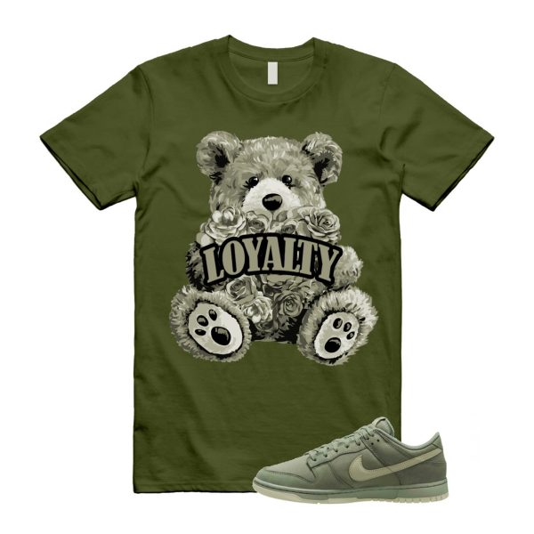 LYLTY T Shirt to match N Dunk Low Premium Oil Green Olive Aura Phantom ,FB8895-300 Jezsport.com