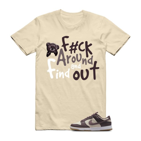 FCK T Shirt to match N Dunk Low WMNS Plum Eclipse Coconut Milk Earth ,FJ4734-100 Jezsport.com