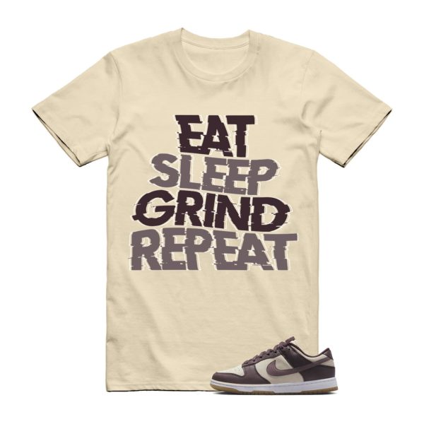 ESGR T Shirt to match N Dunk Low WMNS Plum Eclipse Coconut Milk Earth ,FJ4734-100 Jezsport.com