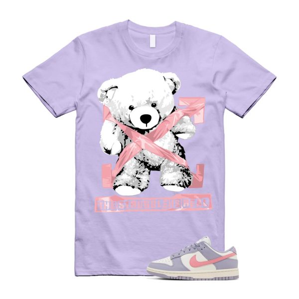 STRUG T Shirt to match N Dunk Low Indigo Haze WMNS Coral Chalk Sail Purple Lavender Pink White ,DD1503-500 Jezsport.com