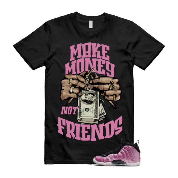 MM T Shirt to match N Little Posite One Polarized Pink Metallic Silver Black White Foamposite ,DX1947-600 Jezsport.com