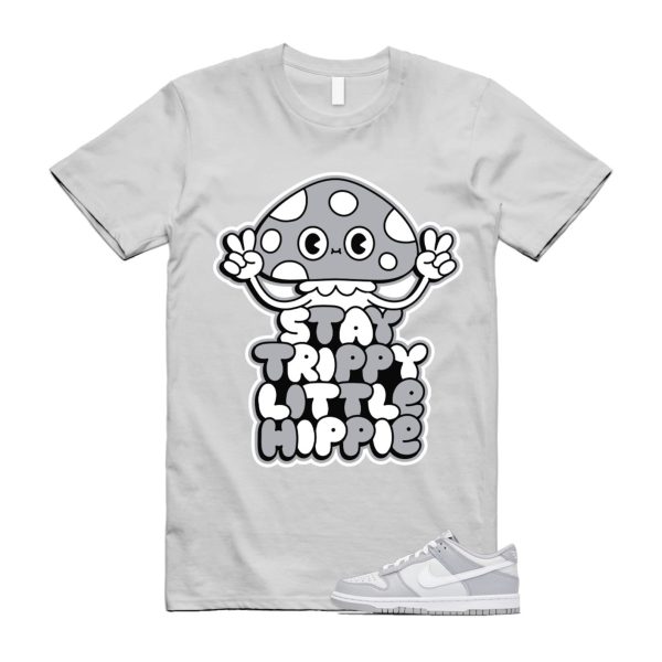 TRIPPY T Shirt to match N Dunk Low Two Tone Grey Cool Medium White ,DJ6188-001 Jezsport.com