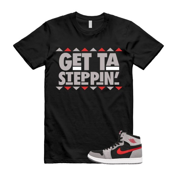 GET T Shirt to match Air J 1 High Zoom Comfort 2 Fire Red Cement Grey Black White ,DV1307-060 Jezsport.com