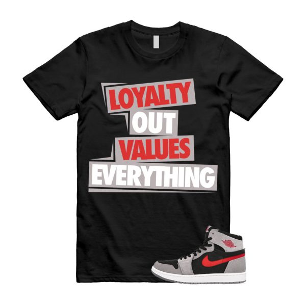 LOVE T Shirt to match Air J 1 High Zoom Comfort 2 Fire Red Cement Grey Black White ,DV1307-060 Jezsport.com