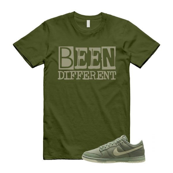 BEEN T Shirt to match N Dunk Low Premium Oil Green Olive Aura Phantom Jezsport.com