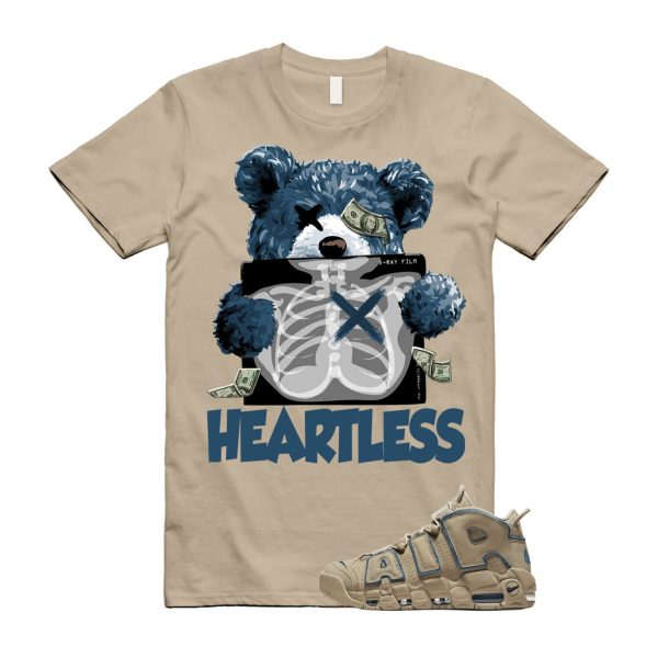 Uptempo 96 Limestone Valerian Blue Air More T Shirt Match HEART ,DV6993-200 Jezsport.com