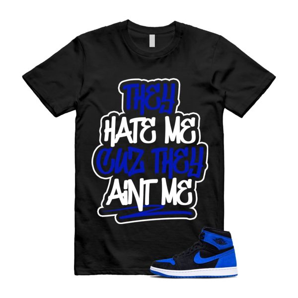 Royal Reimagined 1 Blue White Black T Shirt Match AINT ME Jezsport.com