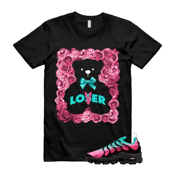 VaporMax South Beach Gradient Pink Blast Clear Jade Black 98 Air Plus T Shirt Match LO3 Jezsport.com