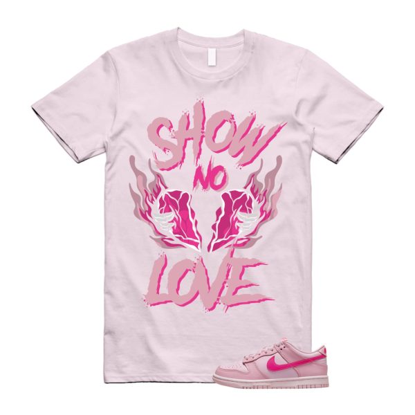 Dunk Triple Pink Valentines Day DTP Low GS Light Soft Prime 1 T Shirt Match NOLOVE ,DH9765-600 Jezsport.com